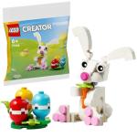 Gothic Bunny LEGO Set with Colourful Eggs