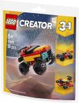 Gothic Monster Truck LEGO Building Set 55 Pieces