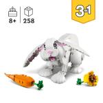 Gothic White Rabbit 3in1 LEGO® Building Set