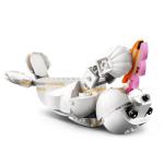 Gothic White Rabbit 3in1 LEGO® Building Set