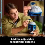 Jango Fett LEGO Helmet Kit for Star Wars Fans