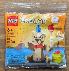 Gothic LEGO Creator Birthday Bear Set 30582