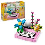 Gothic LEGO 3in1 Typewriter & Flowerpot Set