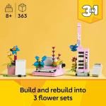 Gothic LEGO 3in1 Typewriter & Flowerpot Set