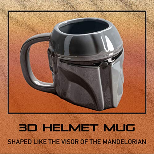 Mandalorian Oversized Ceramic Coffee Mug - 650ml