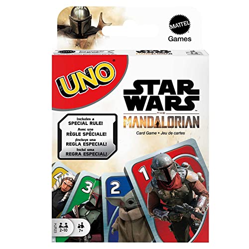 Star Wars Mandalorian Themed Uno in Tin, Ages 7+