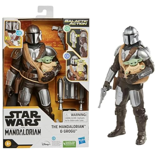 The Mandalorian & Grogu Interactive Action Figure Set