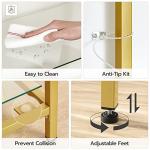 5 Tier Bookshelf with Charging Station and Drawer