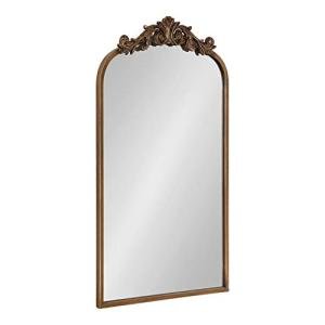 Gold Arch Mirror, Baroque Inspired Wall Decor