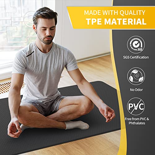 Extra Wide Non-slip TPE Yoga Hand Pads