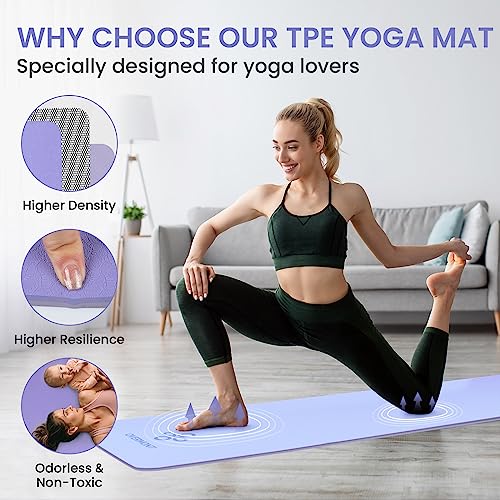 Extra Thick Non-Slip Yoga Hand Pads - High Density