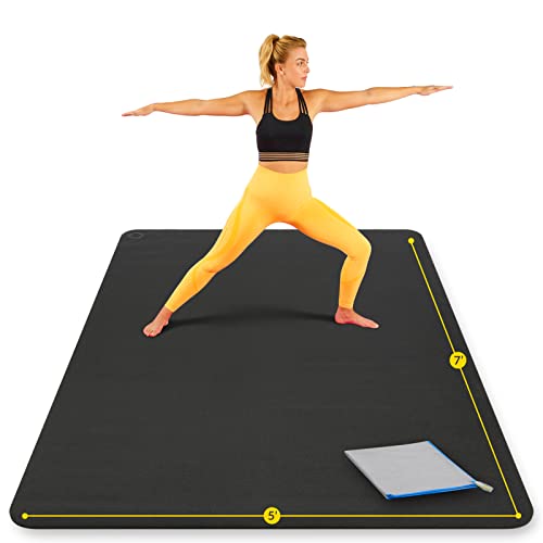 7'x5' Large Yoga Hand Pads - Non-Slip, Eco-Friendly