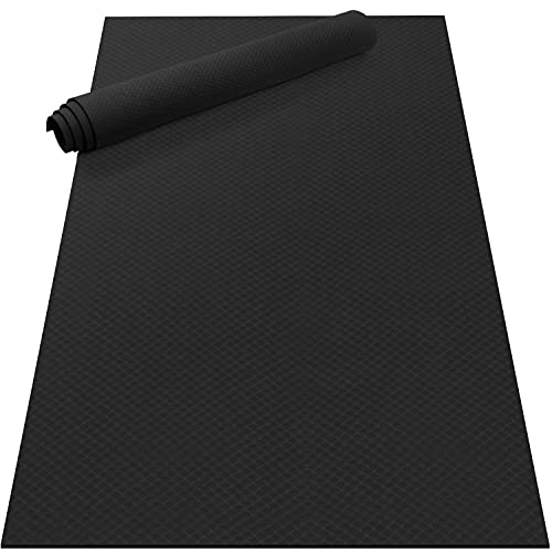 Odoland Large Non-Slip Yoga Mat 72''x48''x6mm, Carry Strap