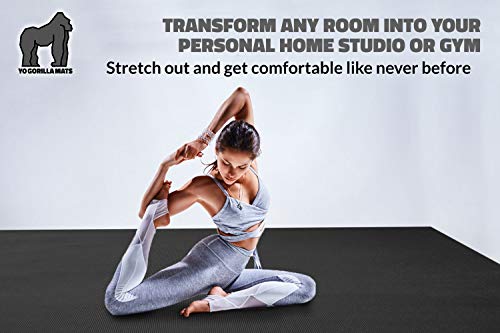 Gorilla Mats Large Yoga Hand Pads - 7' x 5' x 8mm