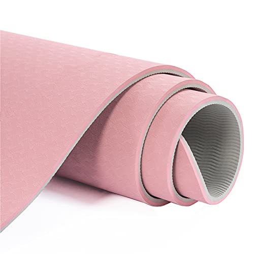 UMINEUX Extra Wide Eco-Friendly TPE Yoga Mat, Non-Slip