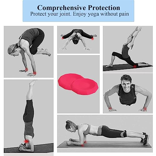Yoga Knee Pads Set, Extra Thick Non-slip Mats