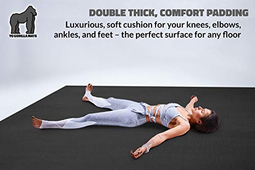 Gorilla Mats Large Yoga Hand Pads - 7' x 5' x 8mm