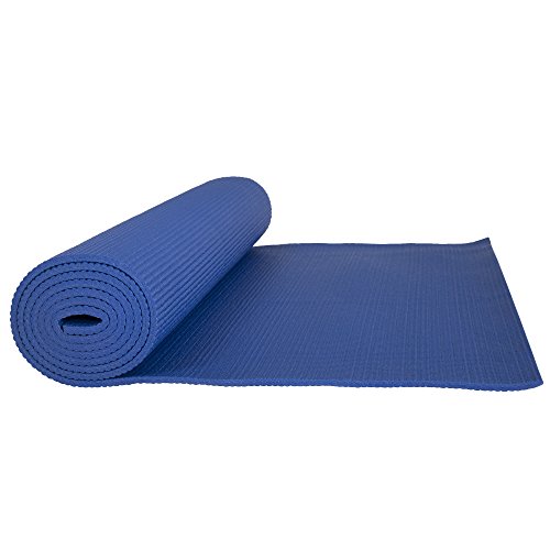 Double Sided Yoga Mat 1/4-Inch Workout Exercise Pad