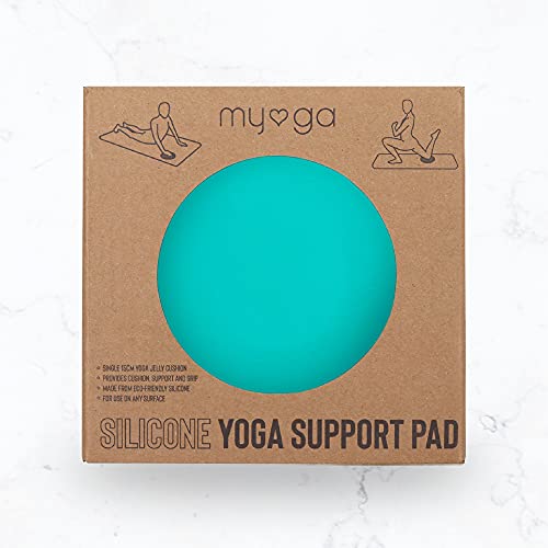 Myga Silicone Jelly Yoga Support Pads - Turquoise