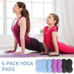 6-Pack Yoga Hand Pads for Men and Women