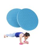 YAIKOAI Yoga Elbow Support Round Pads- Light Blue