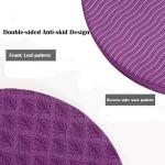 YAIKOAI Yoga Elbow Support Round Pads- Light Blue