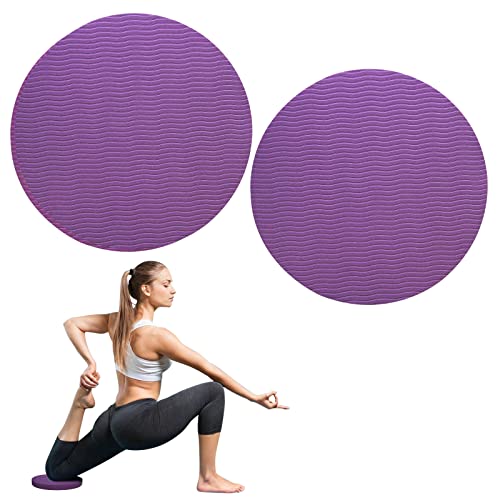 Eco-Friendly Purple Yoga Hand Pads Set of 2
