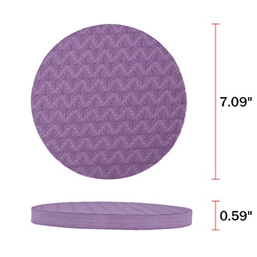 Eco-Friendly Purple Yoga Hand Pads Set of 2
