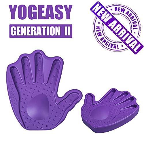 Dual Pack of YOGEASY Supportive Yoga Hand Pads