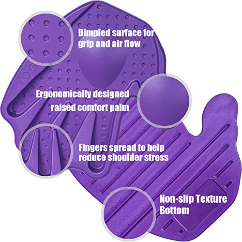 Dual Pack of YOGEASY Supportive Yoga Hand Pads