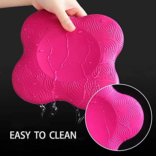 Zealtop Extra Thick Yoga Hand Pads (Rose Red)