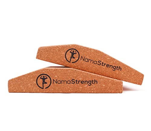 Yoga Cork Hand Pads, Non-Slip Wrist Support Set