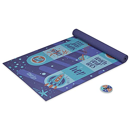 Kidnasium Kids Yoga Mat - Fun Prints, Non-Toxic