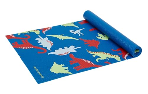 Kids Yoga Hand Pads - Blue Dinosaur Design
