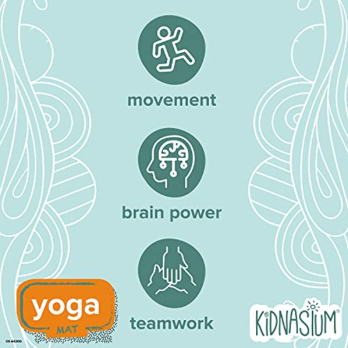 Kidnasium Kids Yoga Mat - Fun Prints, Non-Toxic