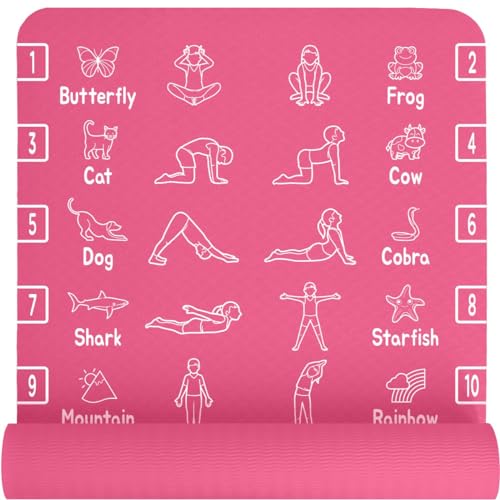 Kids Yoga Hand Pads - Non-Slip Lightweight TPE Mats