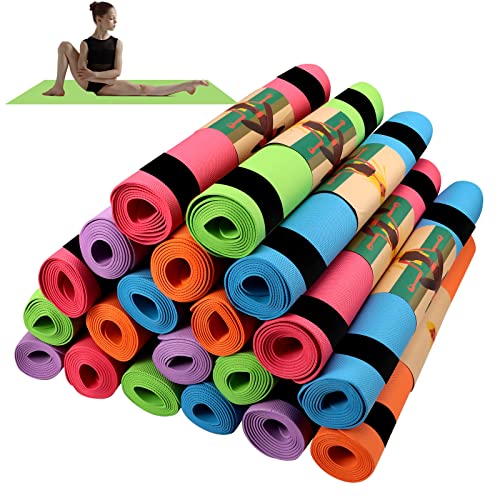 20pc Kids Yoga Mats with Carrying Straps