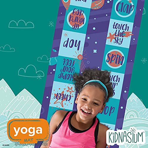Kidnasium Kids Yoga Mat - Fun Prints, Non-Toxic