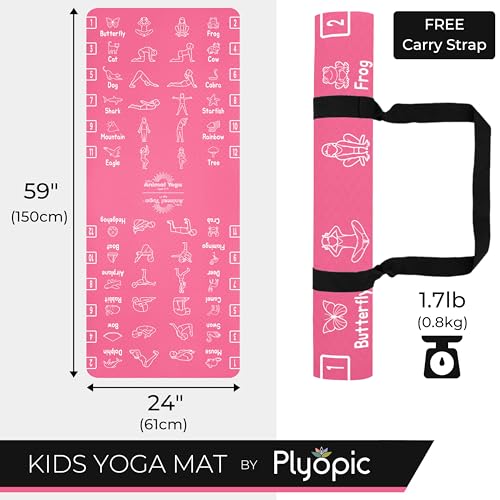 Kids Yoga Hand Pads - Non-Slip Lightweight TPE Mats