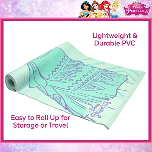 Disney Moana Kids Yoga Hand Pads, Non Slip Blue