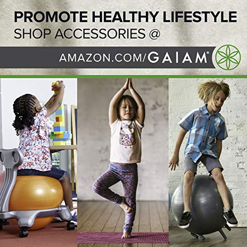 Gaiam Kids Yoga Mat with Fun Ballerina Prints
