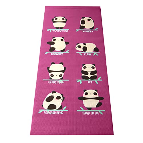 Kids Sticky Yoga Mat | 3mm Thick | 60"x24" | SGS Certified | Eco-Friendly