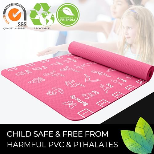 Kids Yoga Hand Pads - Non-Slip Lightweight TPE Mats