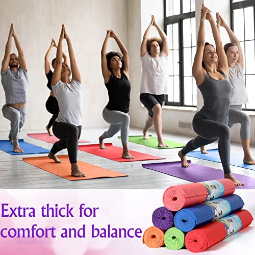 18 Non-Slip Yoga Hand Pads, 6 Colors, 68"x24