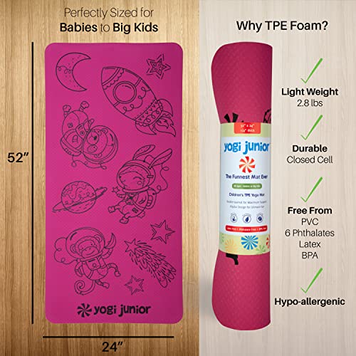 Yogi Junior Kids Double Layered TPE Hand Pads