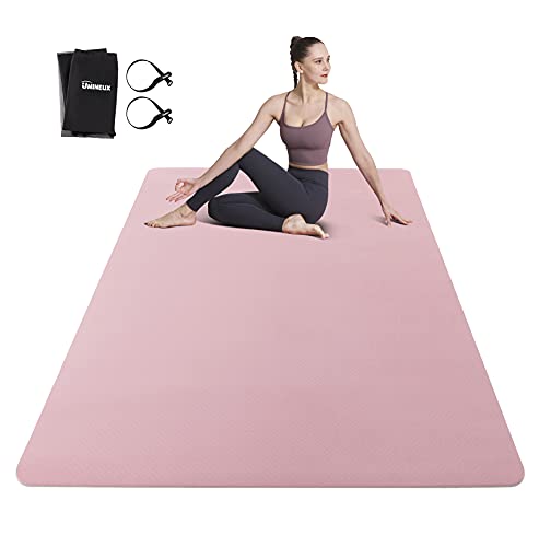 Extra Wide TPE Yoga Mat for Home Gym