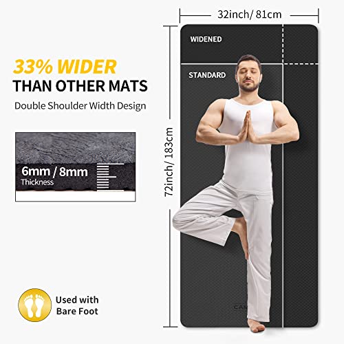 Extra Wide Non-slip TPE Yoga Hand Pads