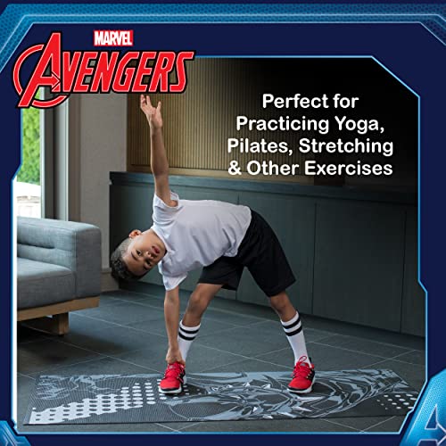 Black Panther Kids Non Slip Yoga Mat for Boys and Girls