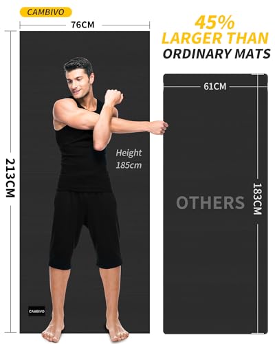 Extra Large Non-Slip Yoga Mat for Men and Women
