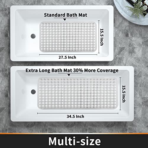 Yimobra Non-Slip Bathtub Mat with Drain Holes